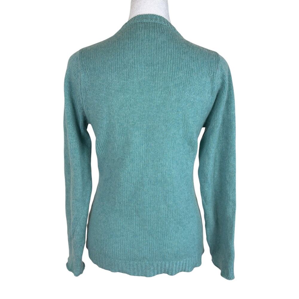 Brora Scottish Cashmere Classic Knitwear Sweater V-Neck Size 8/10 or US 4 - Picture 3 of 7